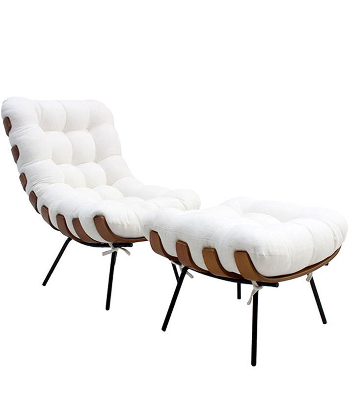 Poltrona Costela com Puff