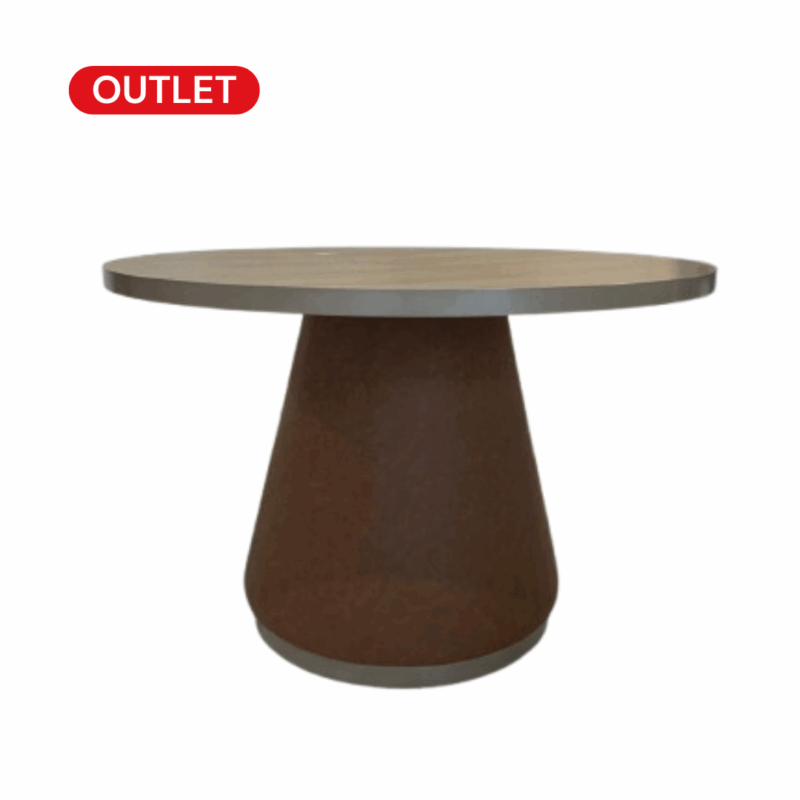 Mesa com Base de Couro